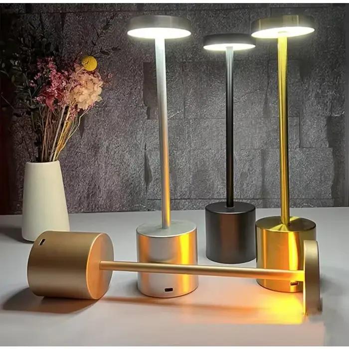 Lampe de table sans fil rechargeable