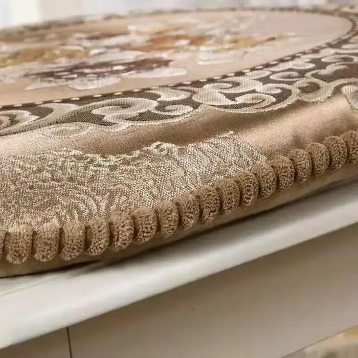 Beau coussin de siège antidérapant avec mousse à mémoire de forme pour chaise de salle à manger