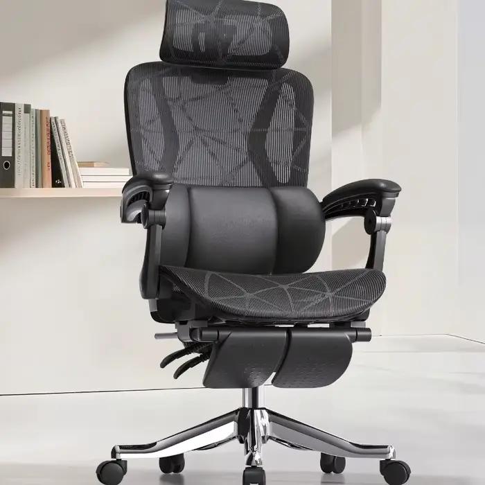Design ergonomique chaise De bureau roues De jeu moderne luxe
