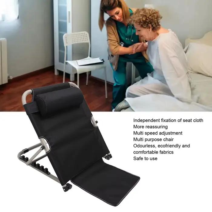 Chaise de sol multifonctionnelle avec dossier de lit relevable et support pour le cou