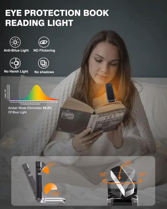 Lampe de lecture rechargeable USB