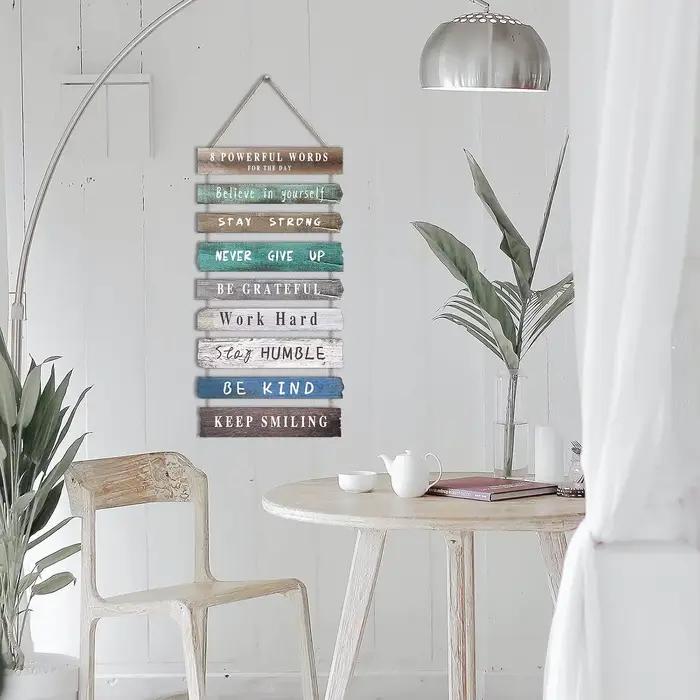 Décor d'art mural inspirant pour le bureau