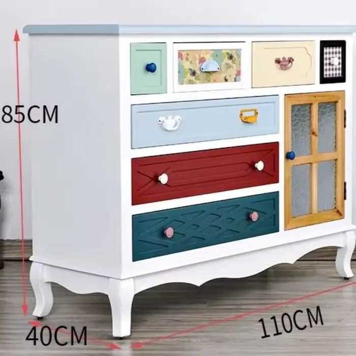 Etagère portes salon armoires affichage anti-poussière artisanat organisateur armoire côté d'entrée Woonkamer Kasten accessoires pour la maison