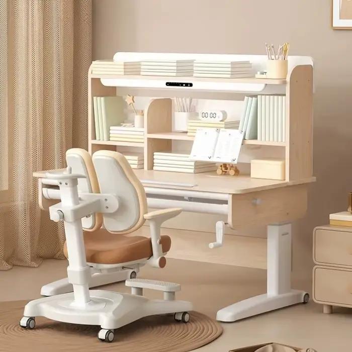 Bureau d'écriture moderne de luxe en bois massif