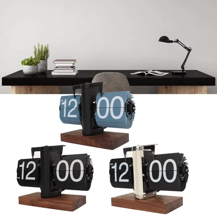 Horloge de bureau à base automatique