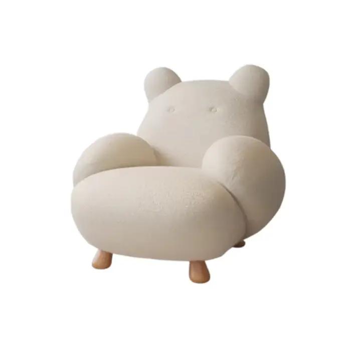 Blanc Kawaii appui-tête chaises salon luxe lecture méditation