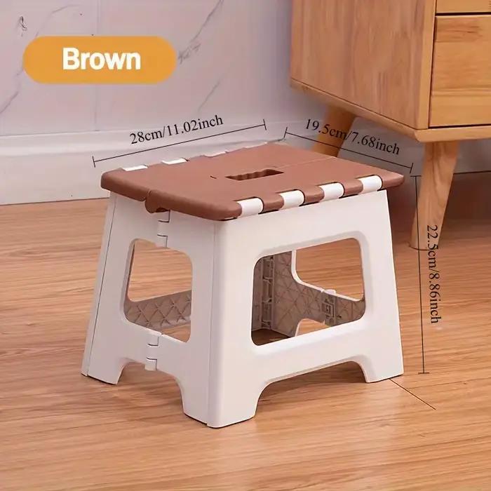 Tabouret de bureau pliable : portable