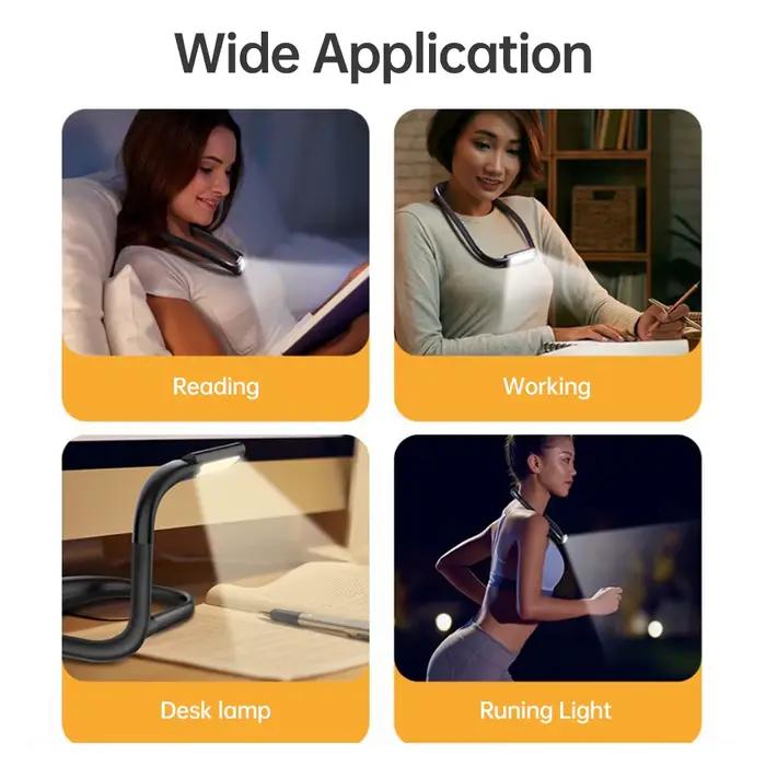 Lampe de Lecture Rechargeable avec 3 Documents