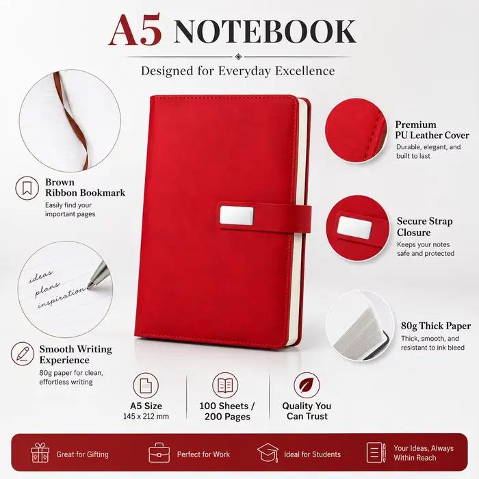 Carnet de notes professionnel