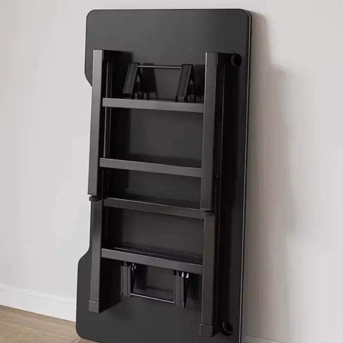 Bureau d'ordinateur pliant moderne lumière design debout