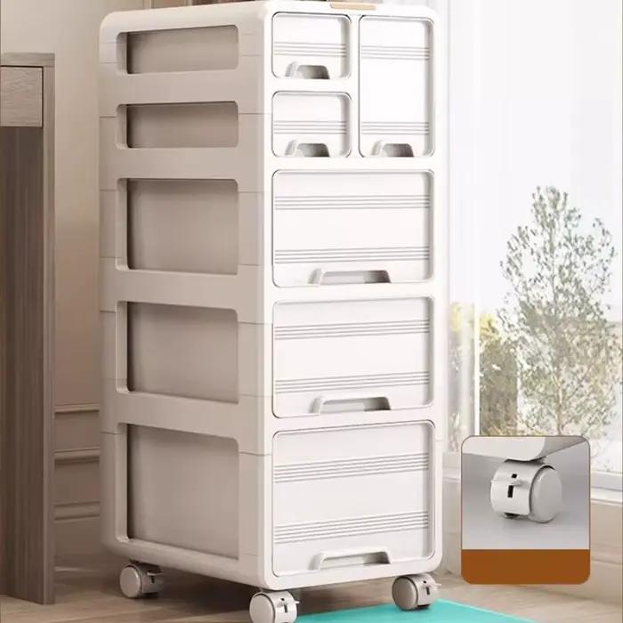 Armoire de rangement sous le bureau avec tiroirs amovibles et rangement pour articles divers chambre à coucher salon bureau moderne style européen polypropylène durable