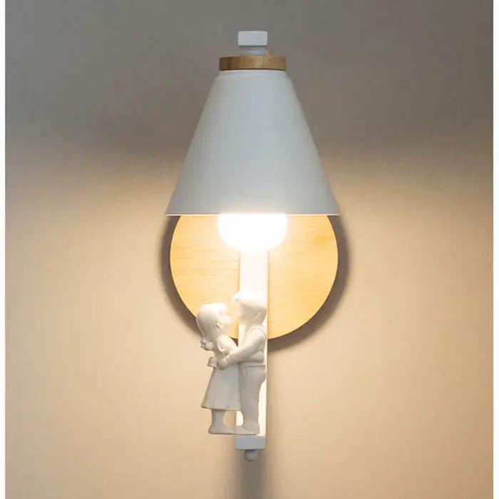 Applique murale moderne en bois