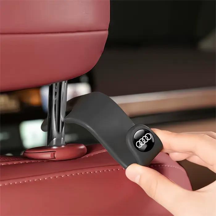 Crochet de rangement pour sacs à main et vêtements, accessoires de voiture, pour Audi A1 A3 8P 8V A4 A5 A6 A7 A8 Q3 Q5 Q7 Q8 Sline TT S3 S4 S5, 2/4 pièces