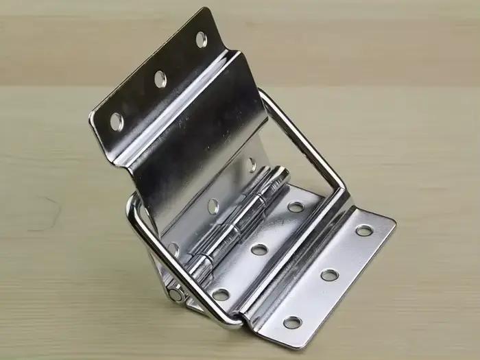 Support de levage de charnière d'angle de 90 degrés, 2 pièces, raccords de meubles, connexion de charnières d'armoire, matériel de boîte, accessoires de bagages, boîte en bois
