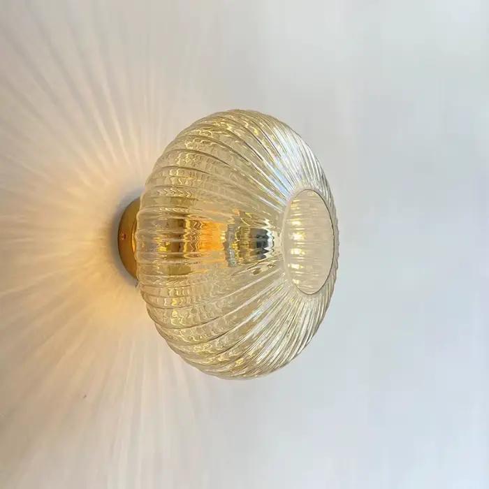 Applique murale en verre