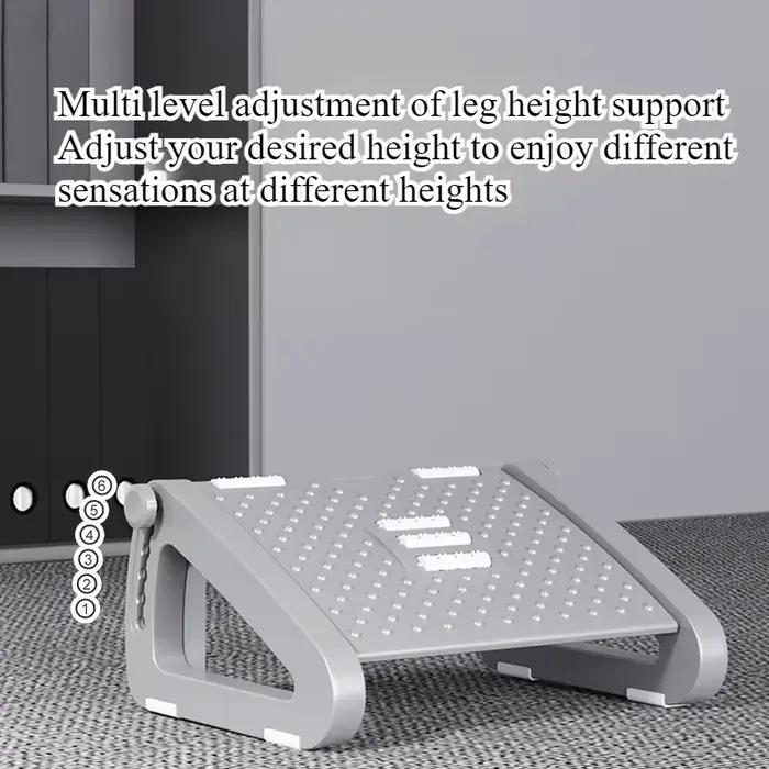 Repose-pieds réglable pour bureau, repose-pieds à pédale, support de jambe pour enfants, anti-éclatement, support de jambe Erlang
