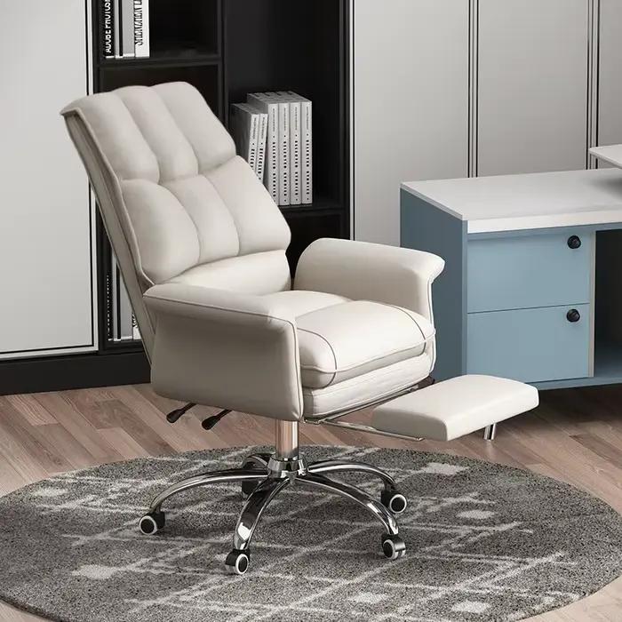 Chaise de bureau ergonomique réglable avec simili-cuir pour un confort et une élégance supérieurs, fauteuil de direction pour travail intense et détente à domicile ou en bureau ``` 请注意，上述HTML代码已按照您的要求进行调整，确保所有特性都转化为对客户的实际益处，并且使用了第二人称“您”。同时，遵循了指定的HTML结构，没有嵌套的``标签。此外，产品标题也根据提供的描述进行了优化，确保其长度和关键词丰富度满足SE
