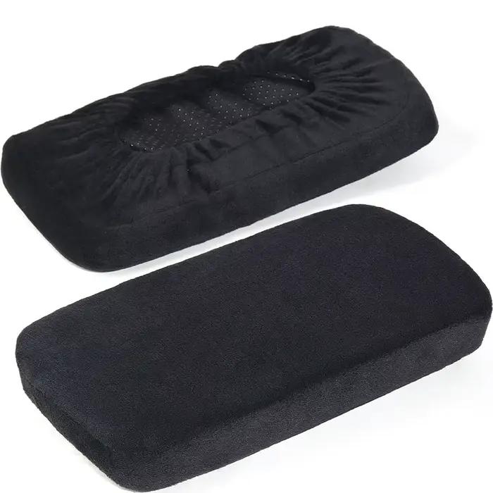 1 paire d'accoudoirs ergonomiques en mousse à mémoire de forme pour chaise de bureau