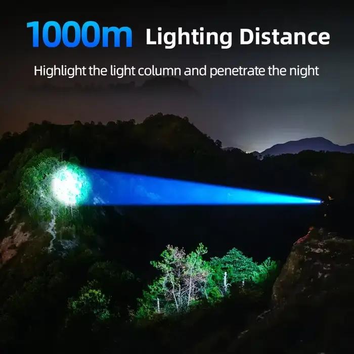 2025 nouveau Philips SFL8168 3200 Lumen lampe de poche LED 1000m Portable puissant lampes de poche lumineuses lampe de Camping pour la randonnée en plein air