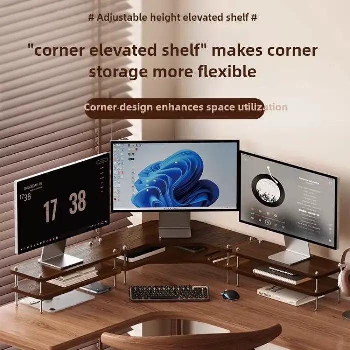 ‌ Support d'angle pour moniteur d'ordinateur
