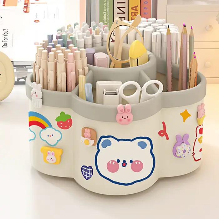Porte-stylo rotatif de grande capacité