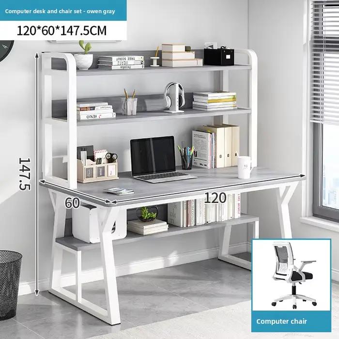 Bureau d'ordinateur multifonctionnel pour chambre à coucher