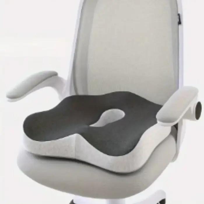 【Coussin de siège】Coussin en mousse à mémoire de forme respirant | Siège de bureau pour étudiant