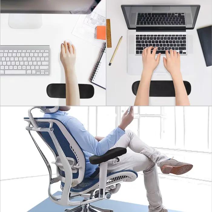 Coussinets d'accoudoir de chaise en mousse à mémoire de forme