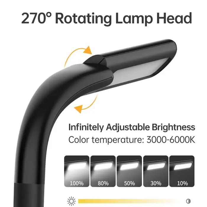 Lampe de Lecture Rechargeable avec 3 Documents