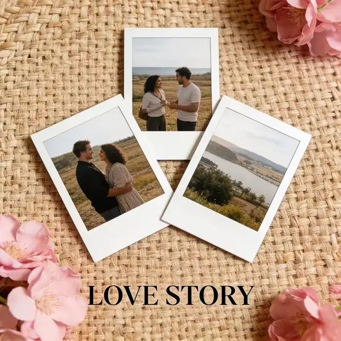 Mini photos haute définition personnalisées, photos personnalisées de style Polaroid, photos pour la Saint-Valentin, photos d'anniversaire, photos de anniversaire de mariage