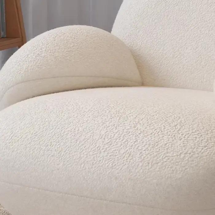 Blanc Kawaii appui-tête chaises salon luxe lecture méditation