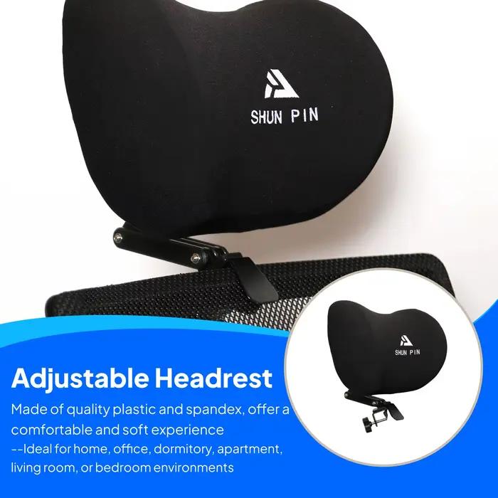 Oreiller de tête de soutien du cou pour chaise de bureau