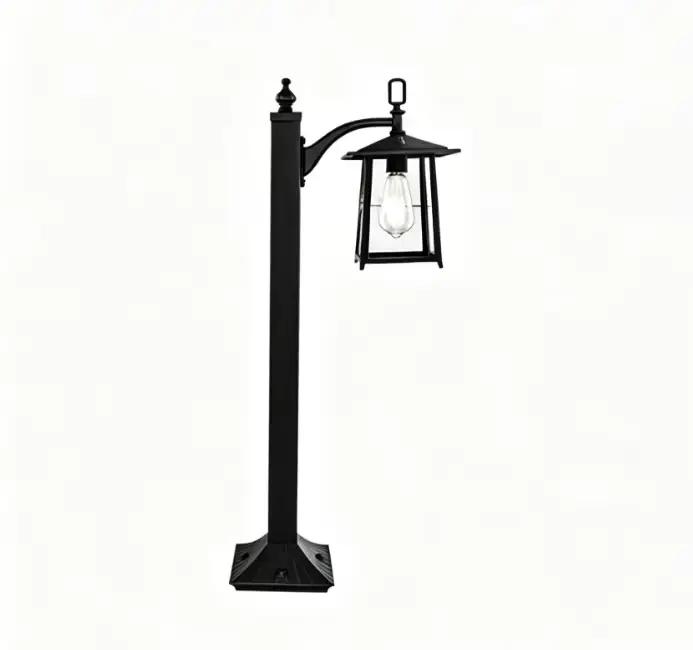 Lampe de jardin en aluminium IP65 étanche, design minimaliste moderne, lampadaire extérieur pour villas, jardins, cours