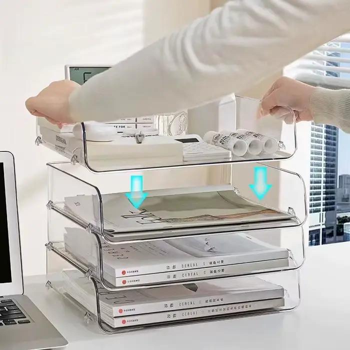 Plateau de fichiers de bureau Transparent