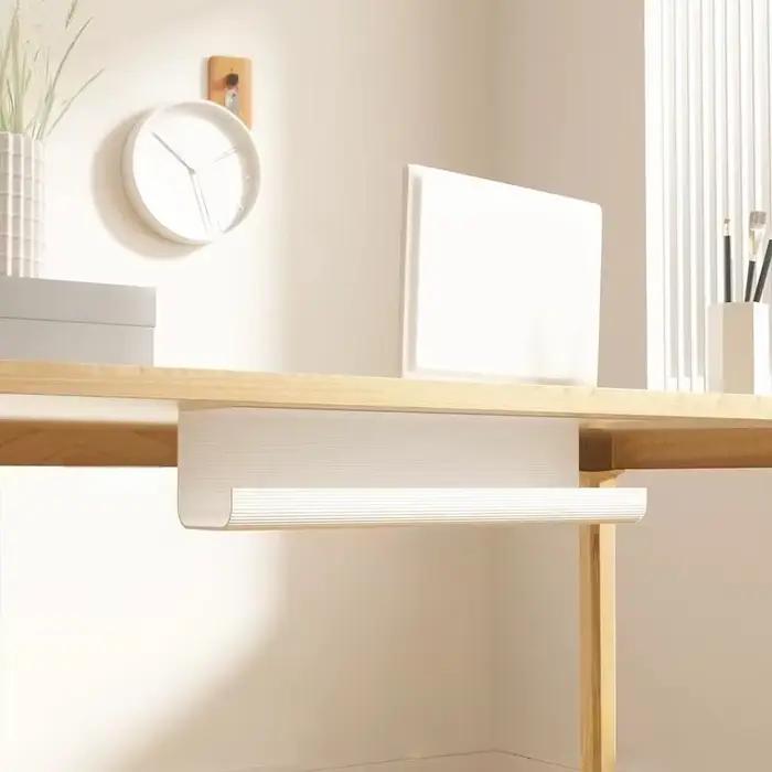 Organisateur de câbles sous table en PVC