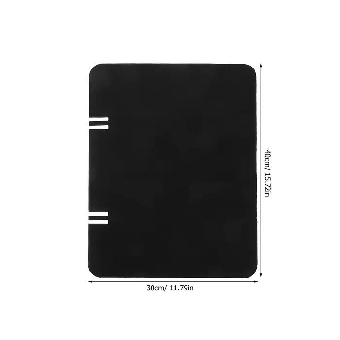 Lot de 4 panneaux de séparation de bureau en feutre 40x30cm