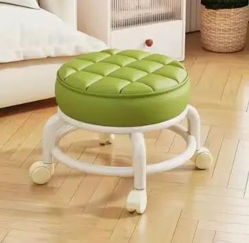 E-CL Chaise Basse Petite Taille Table BLOSet Décontracté Unique Salon Hypothèque Tissu Canapé