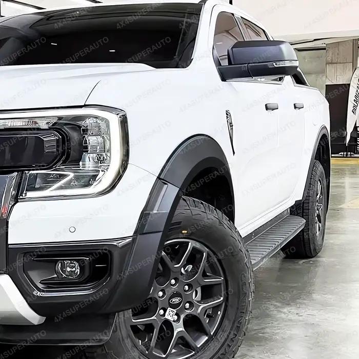Arc de roue évasé pour garde-boue avant, 4 pièces, pour Ford Ranger Next Gen T9 2023 – 2025, SPORT limité, 35MM de large, accessoires de voiture