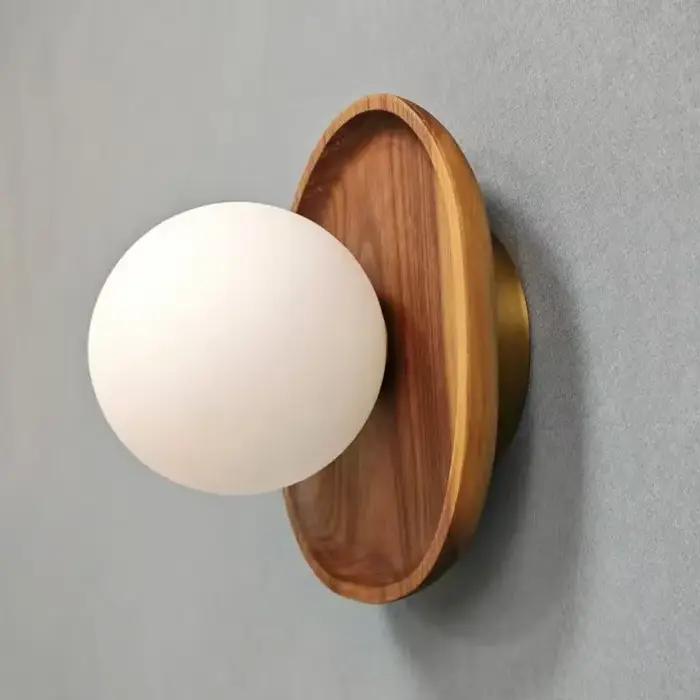 Applique Murale en Bois Naturel