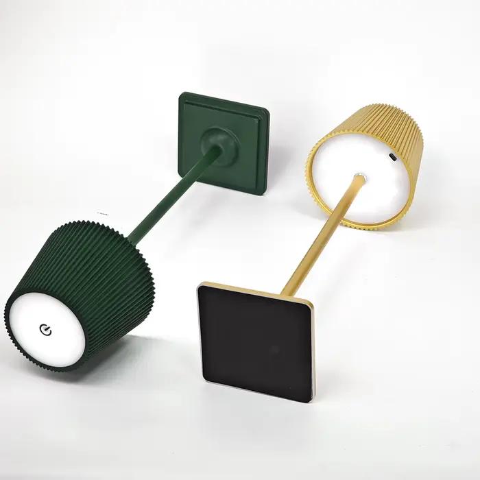Lampe de Table sans fil LED Rechargeable, lampe de lecture tactile à gradation continue, lampe de chevet, de bureau, d'hôtel, de Bar, de chambre à coucher, décoration