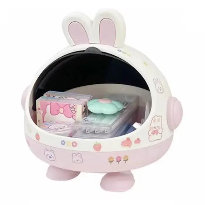 Boîte de rangement de bureau lapin