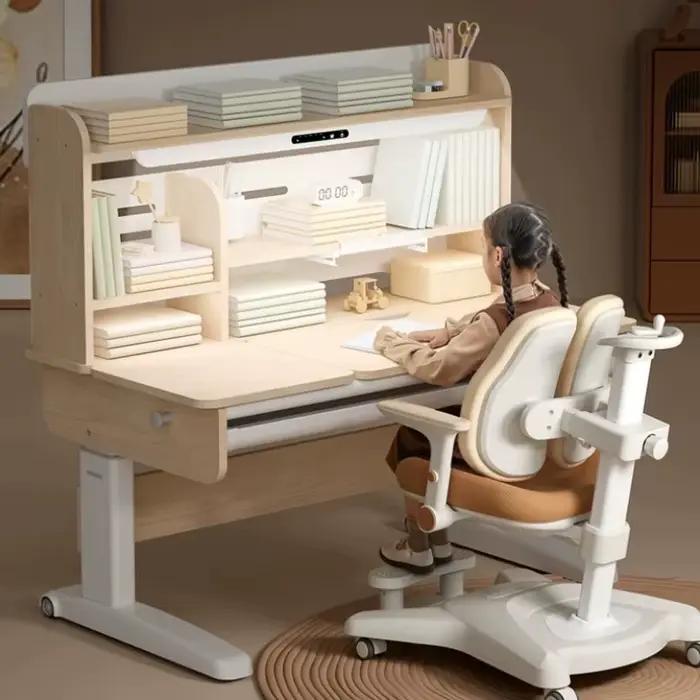 Bureau d'écriture moderne de luxe en bois massif