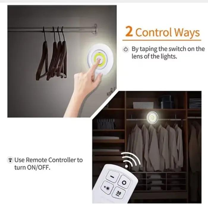 Veilleuse LED à Intensité Variable pour Sous-Meubles Éclairage Doux avec Télécommande Blanc Bleu Marine Vert Foncé Occasions Spéciales