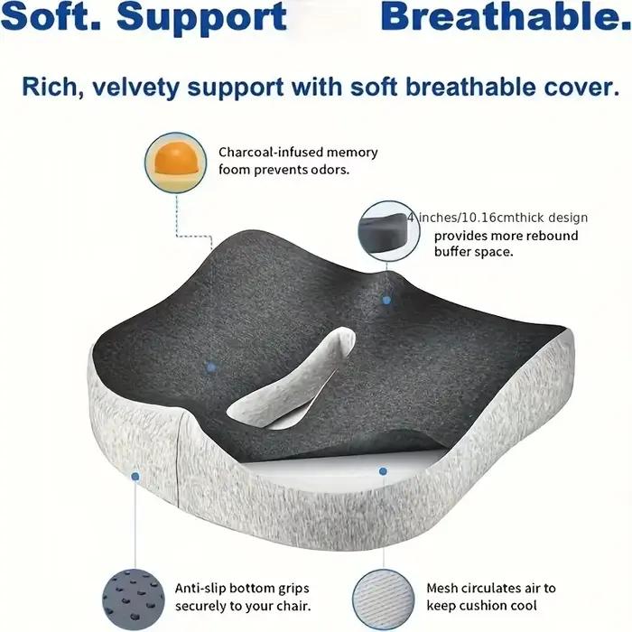 Coussin de siège ergonomique