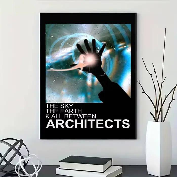 Affiche de groupe A-Architectectes pour une décoration moderne dans les bureaux