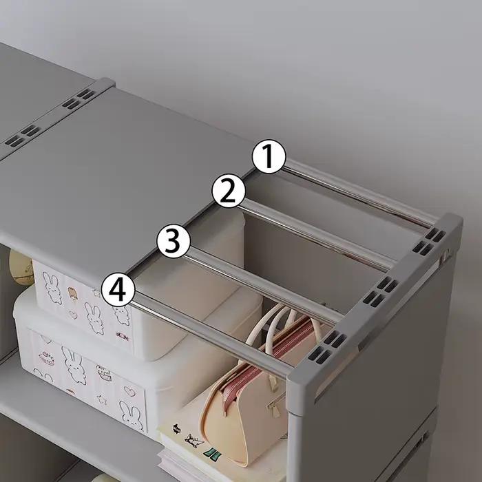 Étagère à livres multi-niveaux
