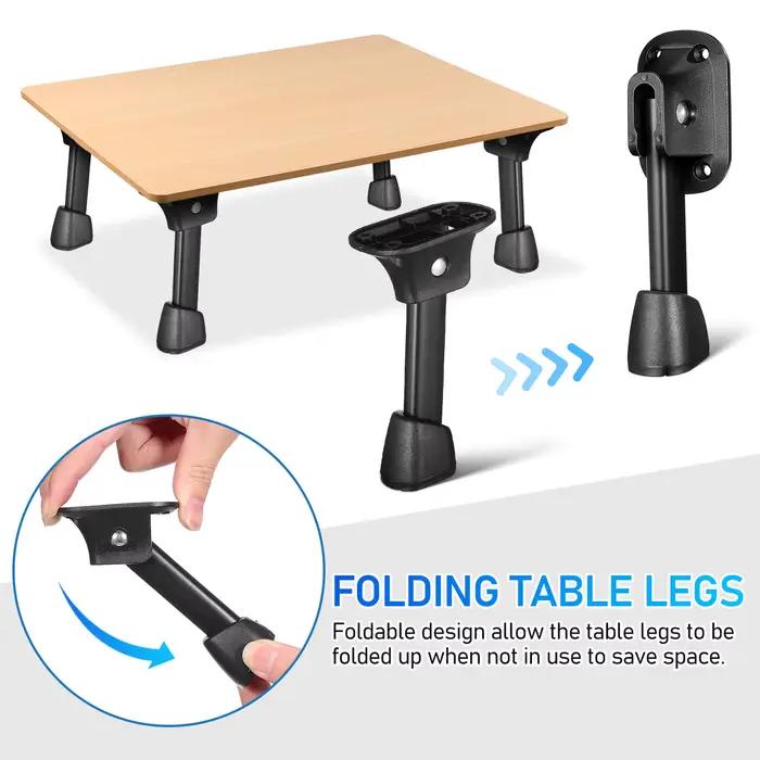 Jambes de table pliantes en fer