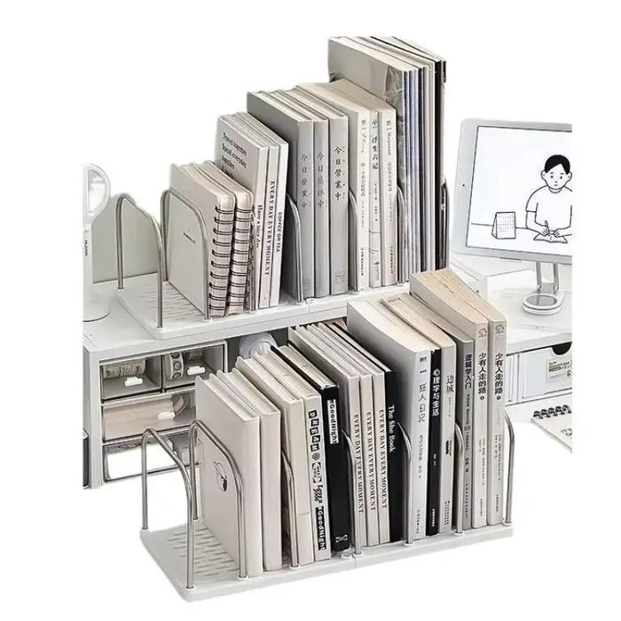Étagère de bureau moderne minimaliste avec base antidérapante pour rangement et organisation professionnelle et élégante à offrir pour bureau et études
