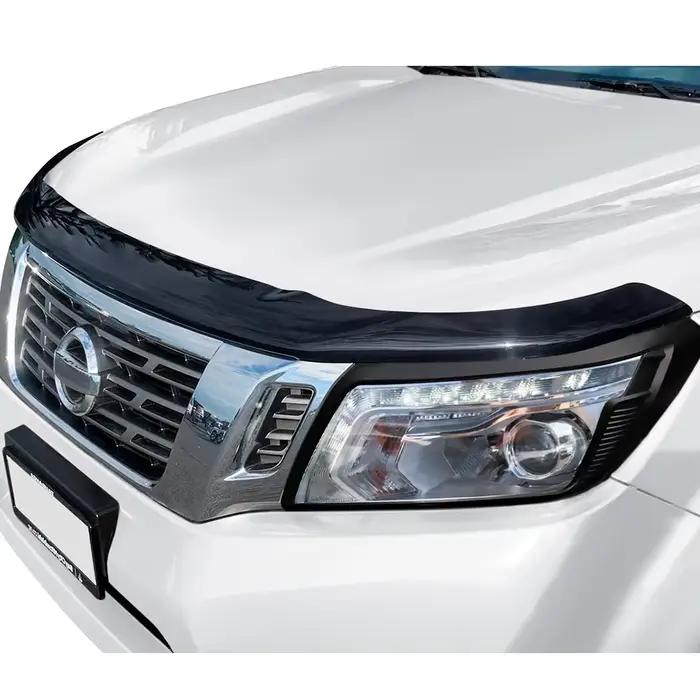 Protection de capot pour Nissan Navara NP300 Frontier 2014 – 2020, bouclier anti-insectes avant en acrylique, déflecteur de capot, accessoires de voiture