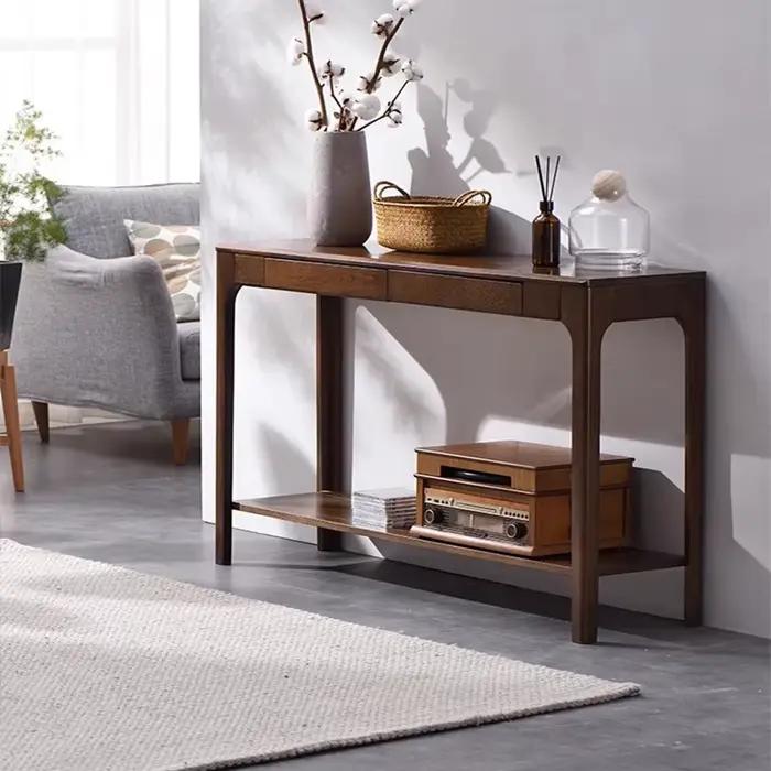 Wabi Sabi – Table Console Premium avec rangement